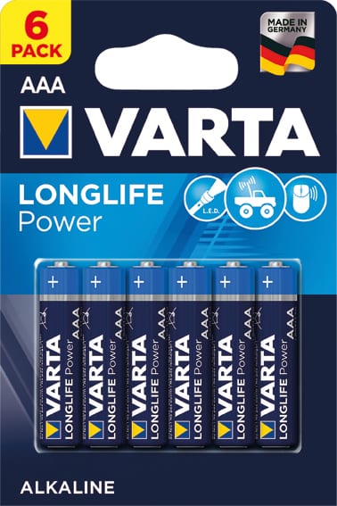 VARTA PILA ALCALINA 4903-LR-03 AAA BLISTER(6)