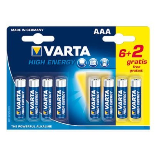 Pila alc.64903-lr-03 aaa blis(6+2) varta  