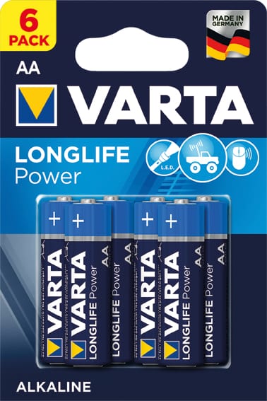 VARTA PILA ALCALINA 4906 LR-06 AA BLISTER(6)