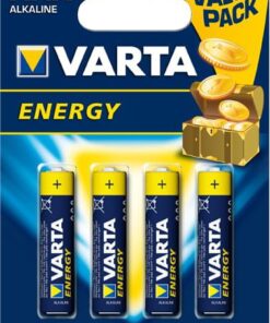 Pila alcalina energy lr-03 aaa blister(4)