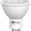 Lámpara económica dicroica led 8w gu10 3000k (luz cálida)