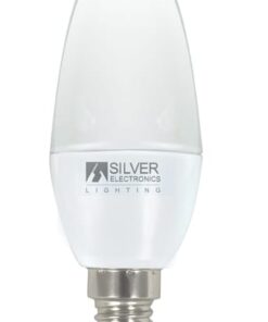 Lámpara vela led 4,5w 3000k e14