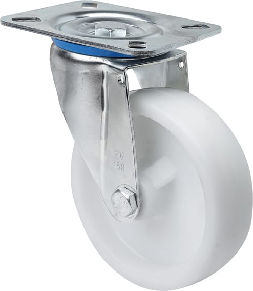 Rueda zv-ut ø100 200kg alt:131 mm