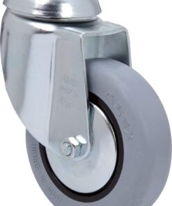 Rueda bh-pgi con agujero pasante ø100 70kg alt:129 mm