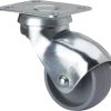Rueda h-bp con placa superior ø40 22kg alt:57 mm