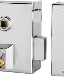 Cerradura hierro esmaltado sobreponer 56b/br-156b/br 60-der