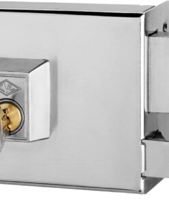 Cerradura hierro esmaltado sobreponer 125a 14 izq