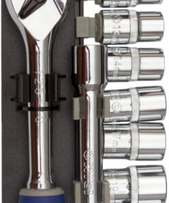 JGO.CARRACA 1/2"+10VASOS 129-12-4 12PZS