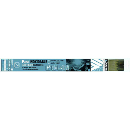 BLISTER ELECTRODO INOX E316L 2,00 10U