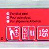 BLISTER ELECTRODO RUTILO E6013 4,00 12U