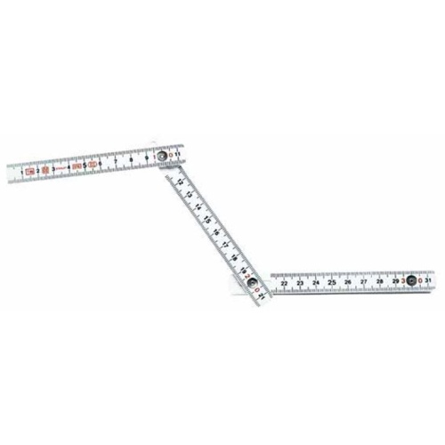 Metro plegable fibra vidrio  2mt