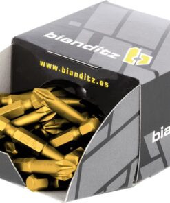 Caja puntas destornillador 1/4"c-050-tin pz 3x50