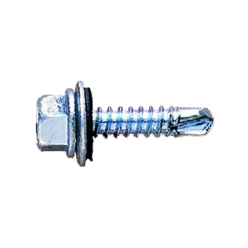 Tornillo hexagonal montado con arandela din 7504-k p-14 4,2x019