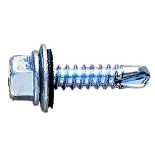 Tornillo hexagonal montado con arandela din 7504-k p-16 5,5x025