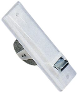 Recogedor embutir plástico grande blanco