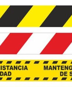 TESA CINTA SEÑALIZACION 04120-33MX50MM ROJO/BCO