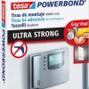 Cinta doble cara ultrastrong tiras 6x2cm 9piezas