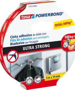 Cinta doble cara ultrastrong 5 m x 19 mm