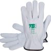 GUANTE FLOR VACUNO 160IBSZ T-08 GRIS