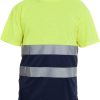 CAMISETA M/C HILL HV YELLOW/NAVY T-L