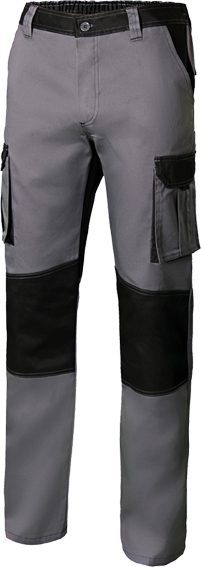PANTALON MULTIB.103020B GRIS/NEGRO T-48