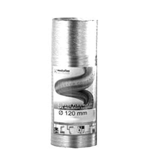 Tubo extensible aluminio blanco 