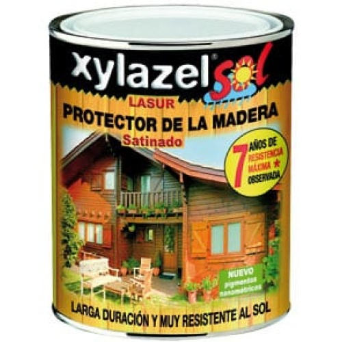 Lasur satinado 750 ml incoloro