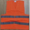 CHALECO NARANJA CON MARCACION 1 TINTA ESPALDA