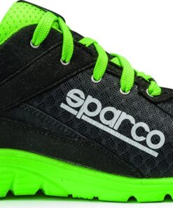 SPARCO Zapato Practice Negro Verde S1P SRC