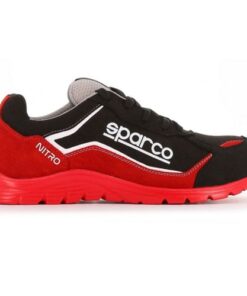 SPARCO Zapato Seguridad NITRO Negro-Rojo S3 SRC